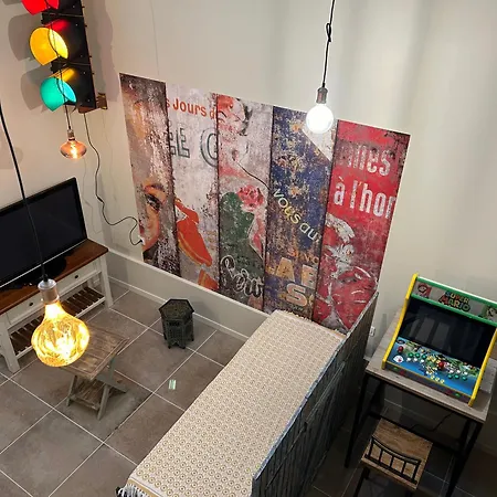 Exkybee - Loft Retro Proche Plages Tatil Evi
