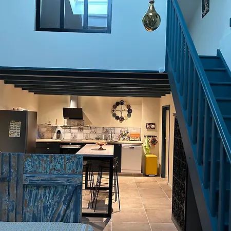 Exkybee - Loft Retro Proche Plages Tatil Evi